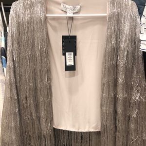 Rachel Zoe Fringe Jacket